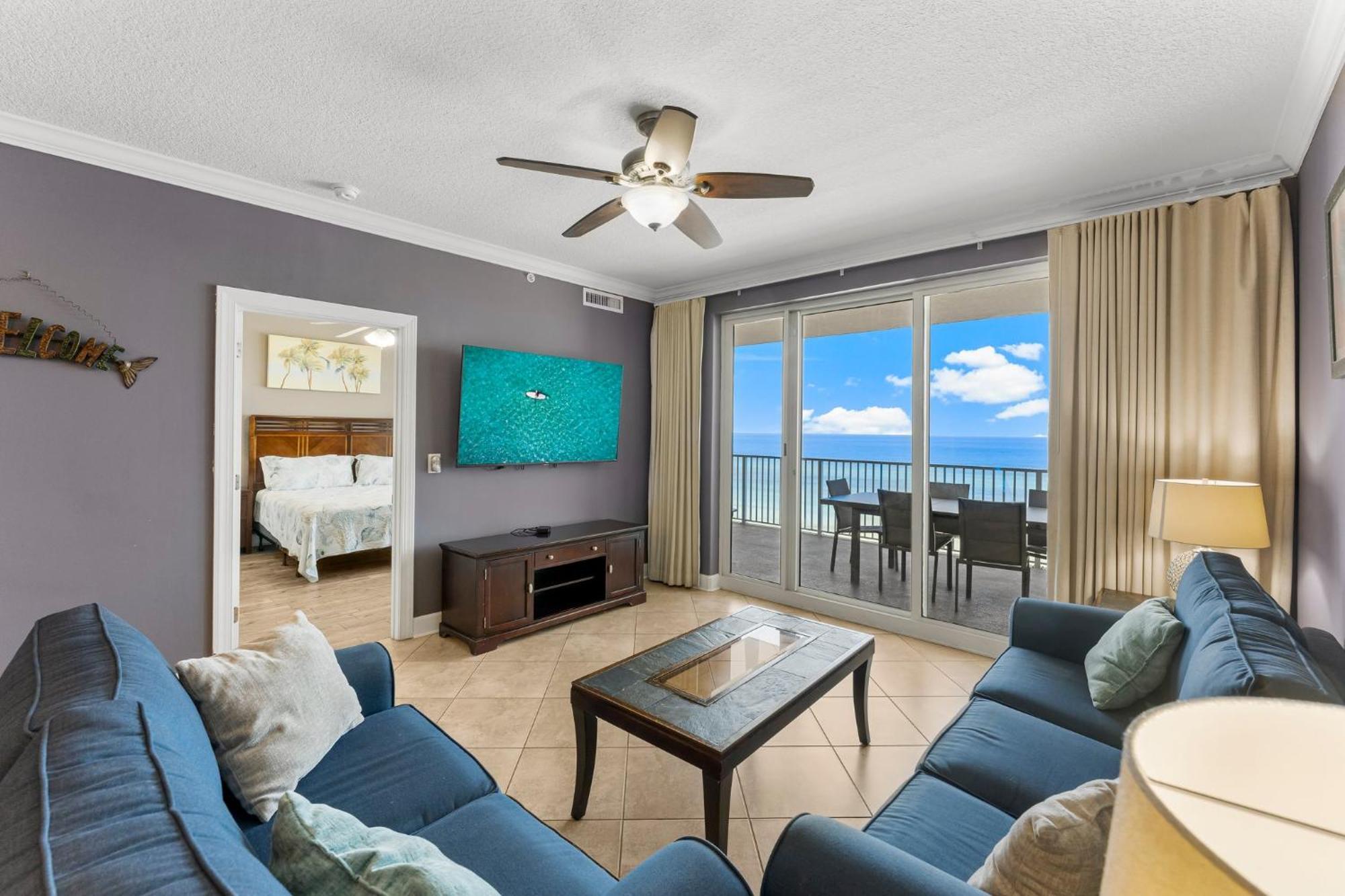 Ocean Reef Beach Resort! Beach Front! Free Seasonal Beach Chairs! By Dolce Vita Getaways Pcb Panama City Beach Ngoại thất bức ảnh