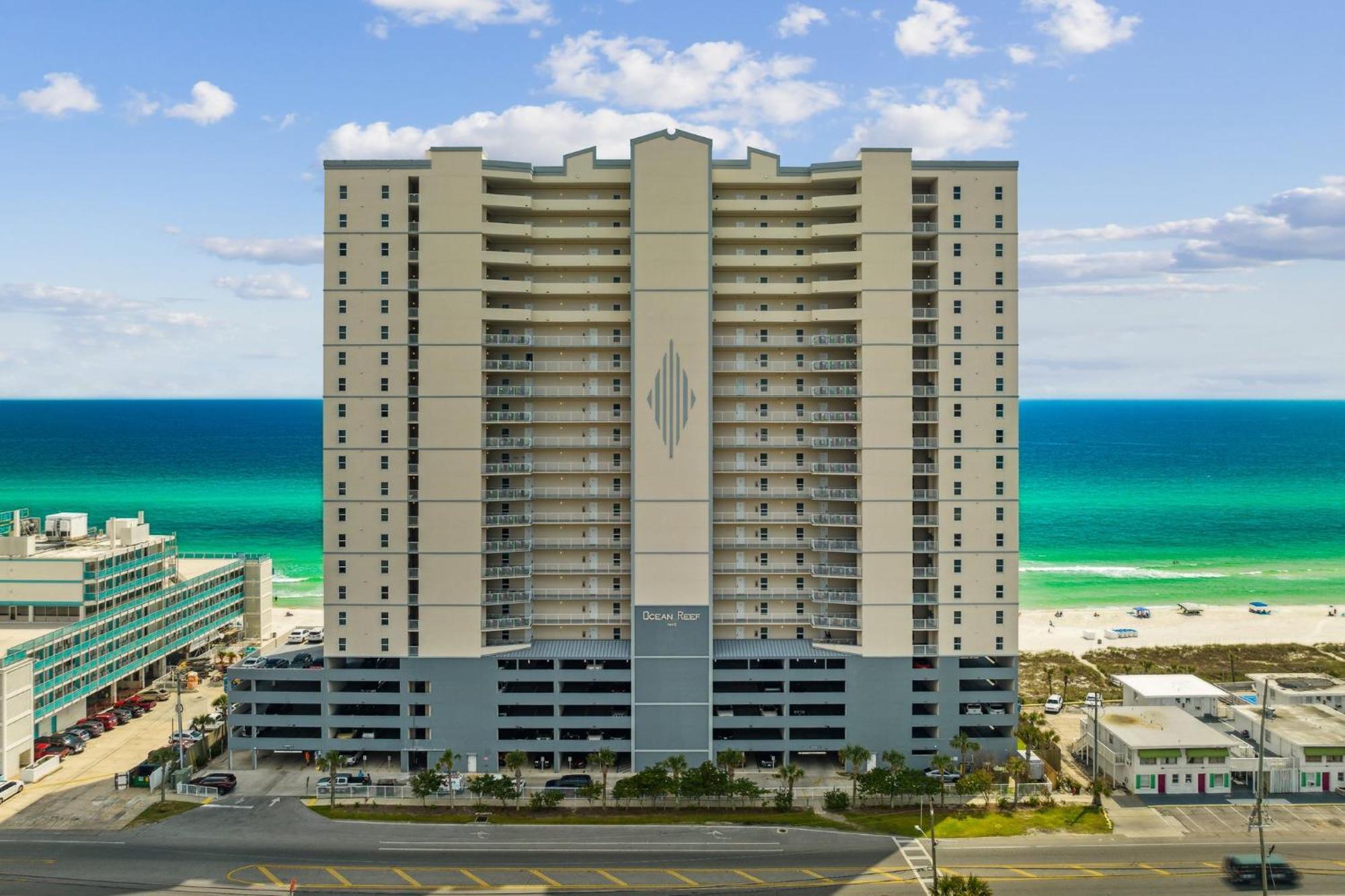 Ocean Reef Beach Resort! Beach Front! Free Seasonal Beach Chairs! By Dolce Vita Getaways Pcb Panama City Beach Ngoại thất bức ảnh